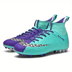 Boys Non Slip Football Cleat With Spikes Outdoor Soccer Shoes