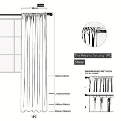 French Embroidery Sheer Curtain European Small Flower Embroidery