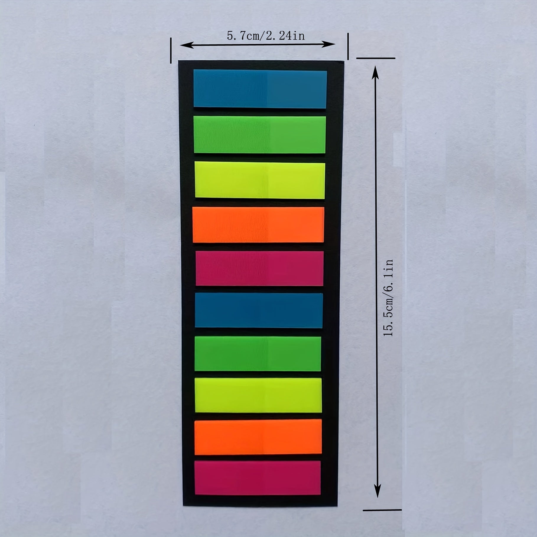 Fluorescent Sticky Memo Pads - Brighten Up Your Notes!