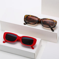 ENSARJOE Vintage Square Sunglasses Retro Travel Sun Glasses
