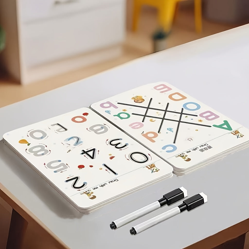 Magic Practice Book Set Kids Drawing Kit with Pen and Eraser