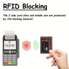 Men's RFID Blocking Front Pocket Wallet