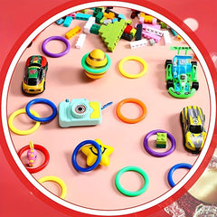 25 Plastic Toss Rings Carnival Halloween Christmas Party Favors Ring Toss Game
