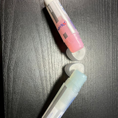 2pcs Pink Glue Sticks Jelly Solid Glue Two Packs