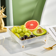 Cosmetic Storage Rack Desktop Bathroom Tray Makeup Organizer
