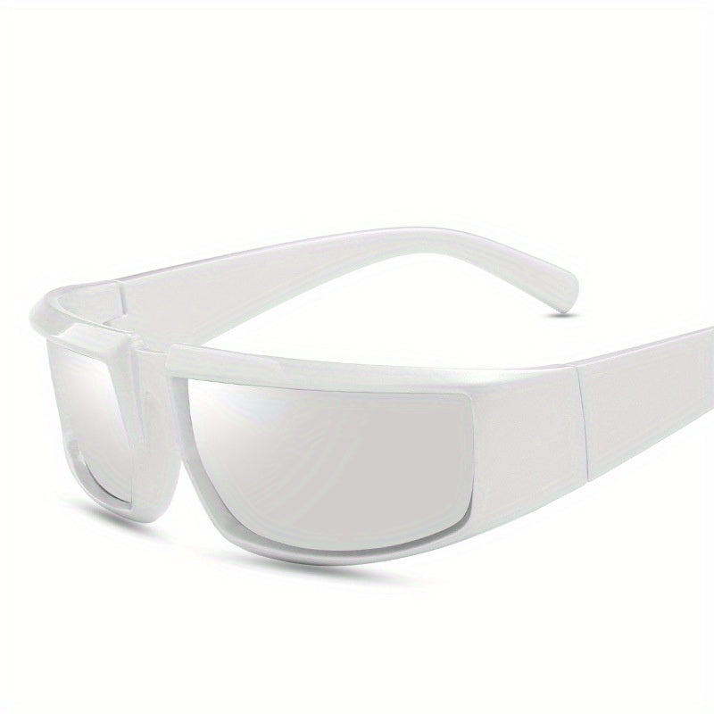 Y2K Wrap Around Sunglasses Futuristic Outdoor Eyewear UV400