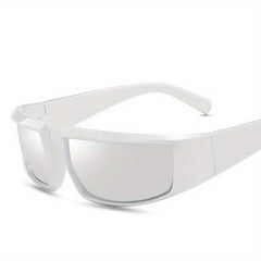 Y2K Wrap Around Sunglasses Futuristic Outdoor Eyewear UV400