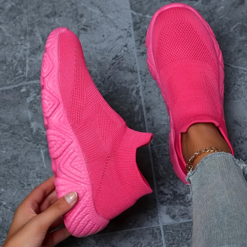 Women's Breathable Running Sneakers for Outdoor Sports