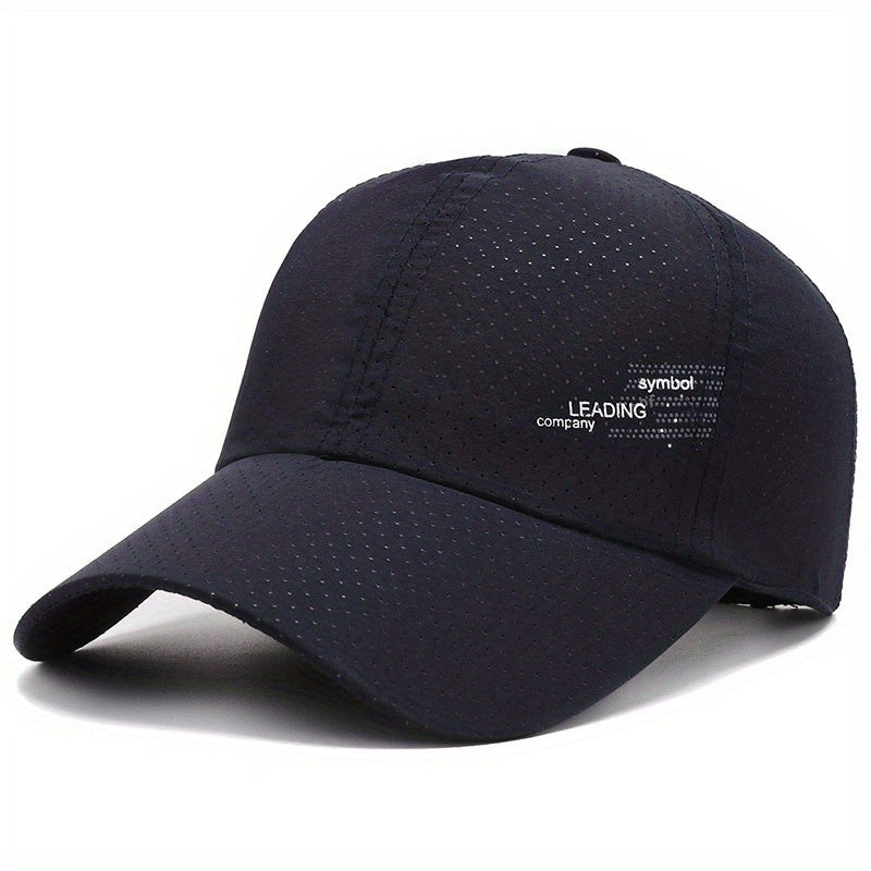 Breathable Baseball Cap Quick Drying Adjustable Sun Hat Lightweight Unisex