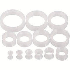 Silicone Ear Expanders Unisex, 1 Pair