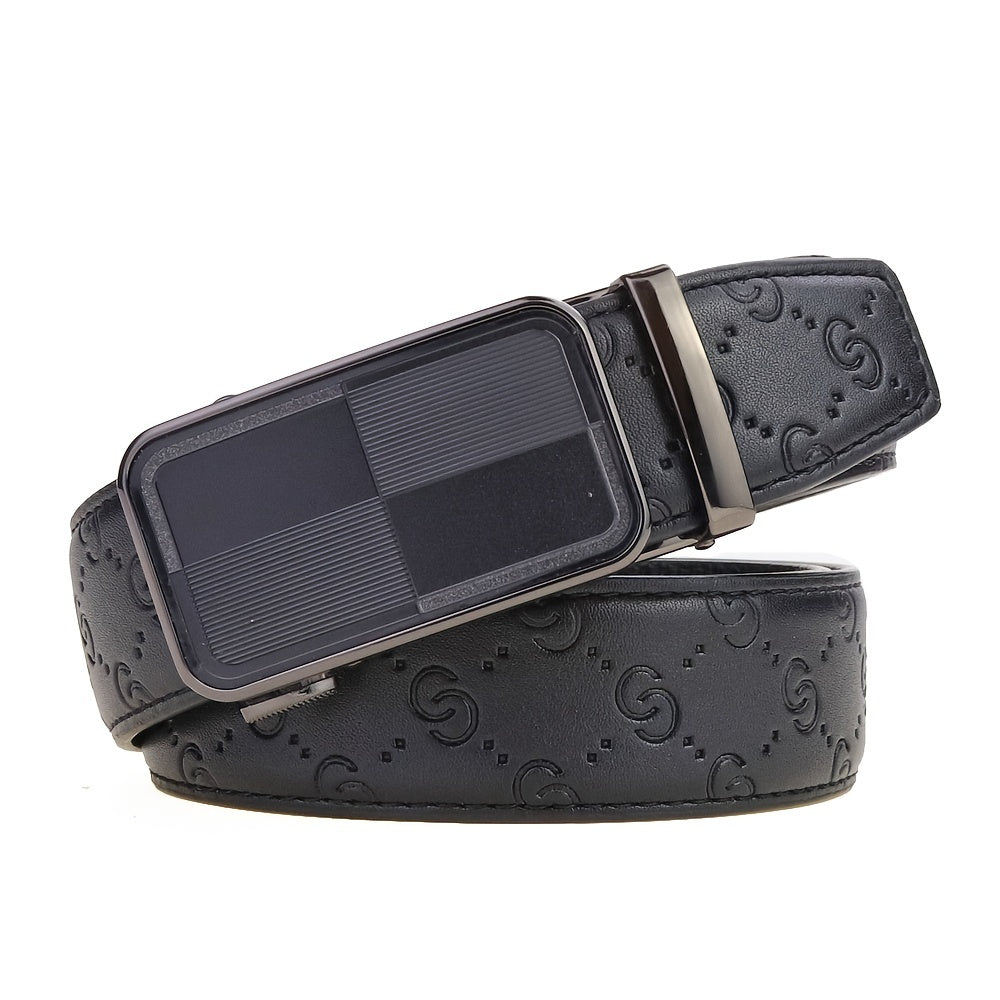 Men's Automatic Buckle Belt for Outdoor Party Business