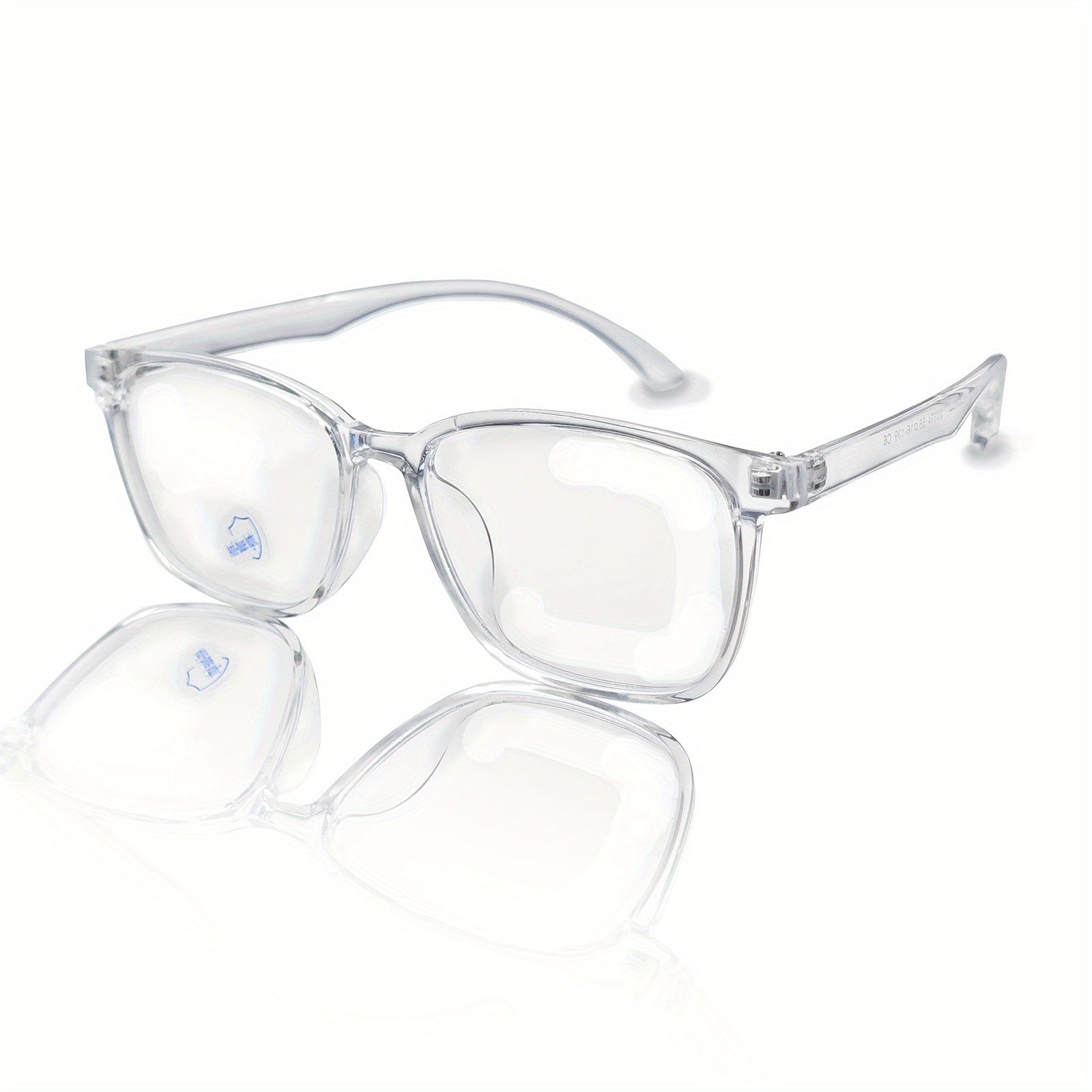 Men's Casual Anti Light Reading Glasses with Pouch & Cloth