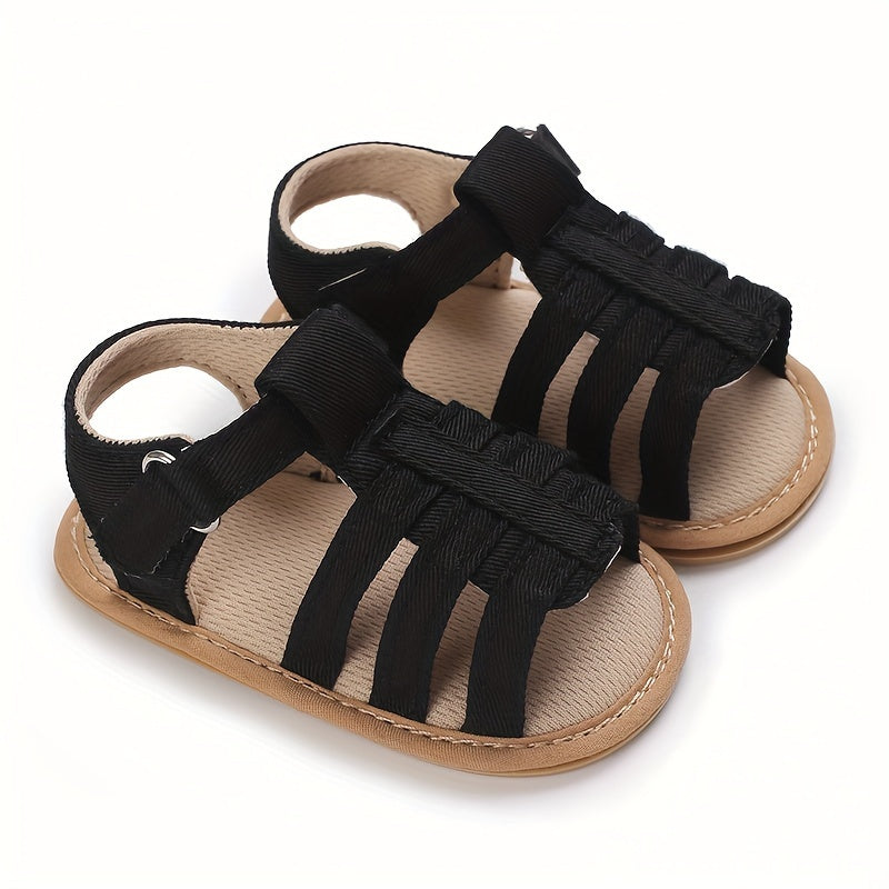 Baby Girl Open Toe Sandals Lightweight Anti Slip