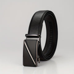 Men's Leather Belt Automatic Buckle Casual Versatile Belt