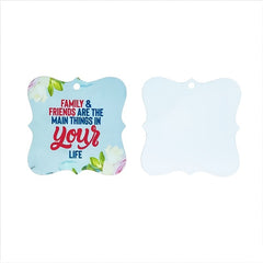 5pcs Christmas Metal Pendant for Sublimation Heat Transfer