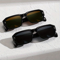 2 Pairs Men's Driving Sunglasses UV Protection Outdoor Sports Fishing