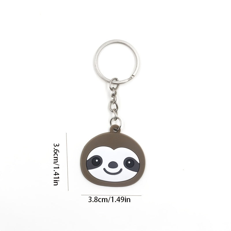 Sloth Party Favors Birthday Kit Tattoos Key Chains Hair Clips Neckla