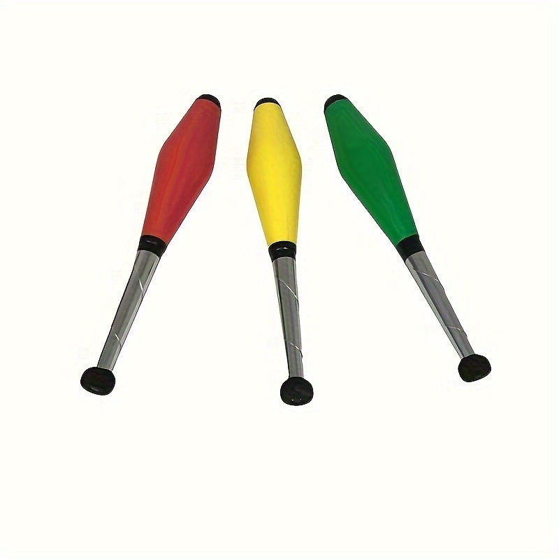 Juggling Stick Set 3pcs Red Yellow Green