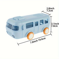 500ml Bus Water Cup w/ Straw Flip Top