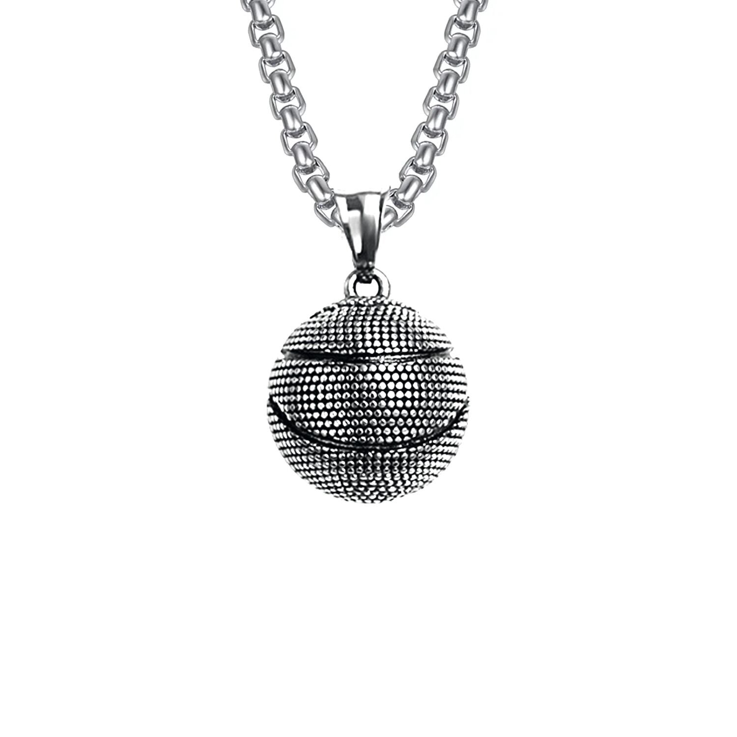 Men's Halloween Ghost Mask Necklace Pendant