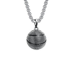 Men's Halloween Ghost Mask Necklace Pendant