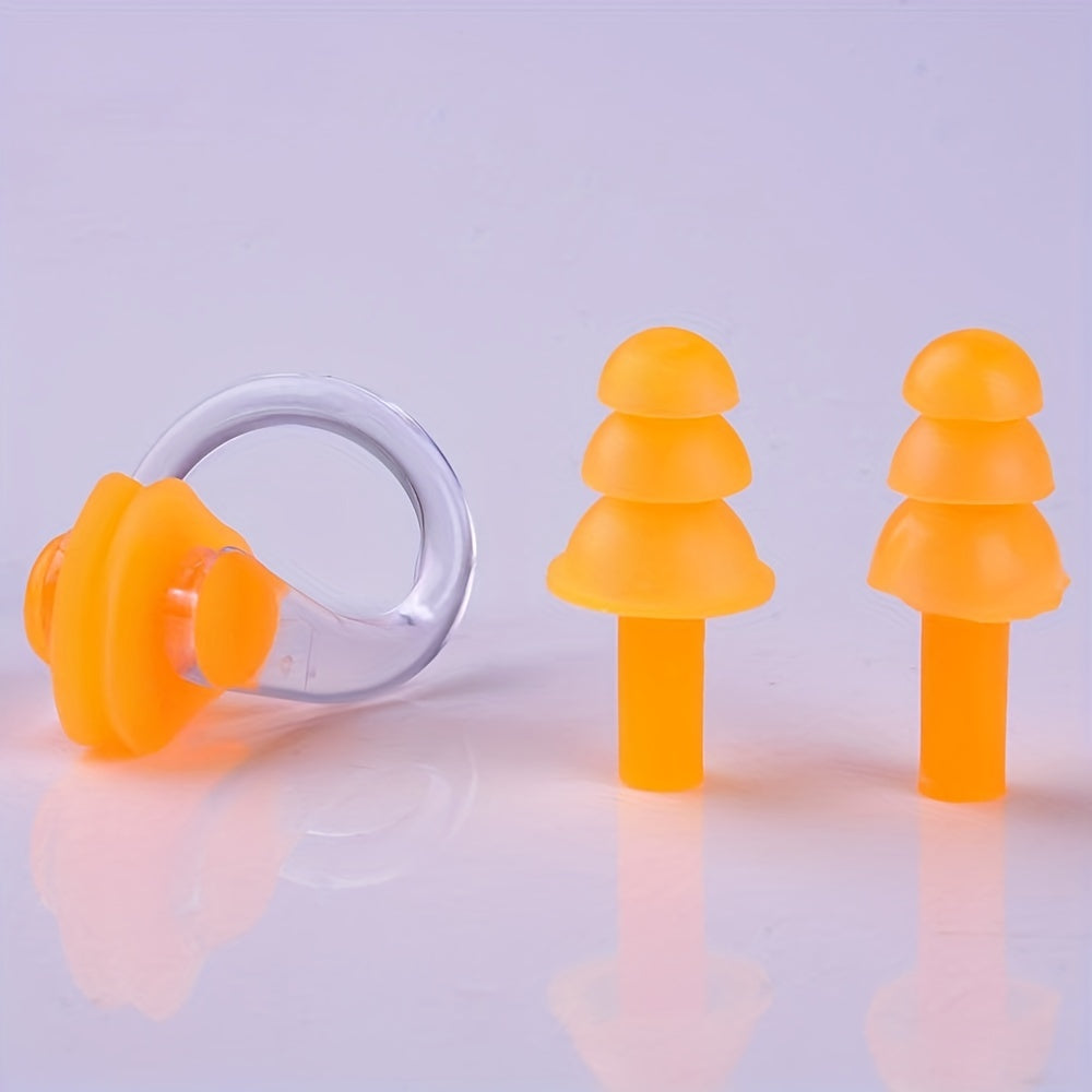 Kids Waterproof Silicone Earplugs for Swimming and Diving