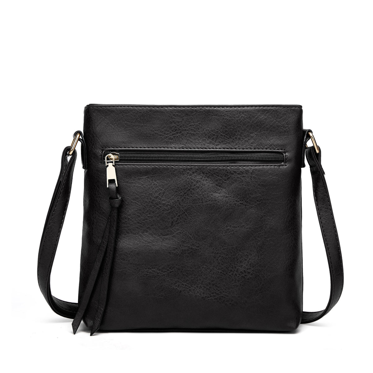 Vintage PU Crossbody Bag Retro Shoulder Phone Bag Women's Casual Grunge Handbag