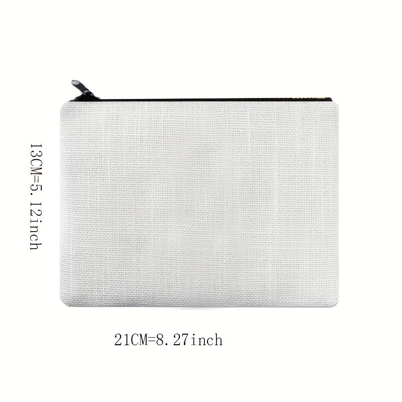 Colorful Letter Print Zipper Pouch Lightweight Carry On Bag
