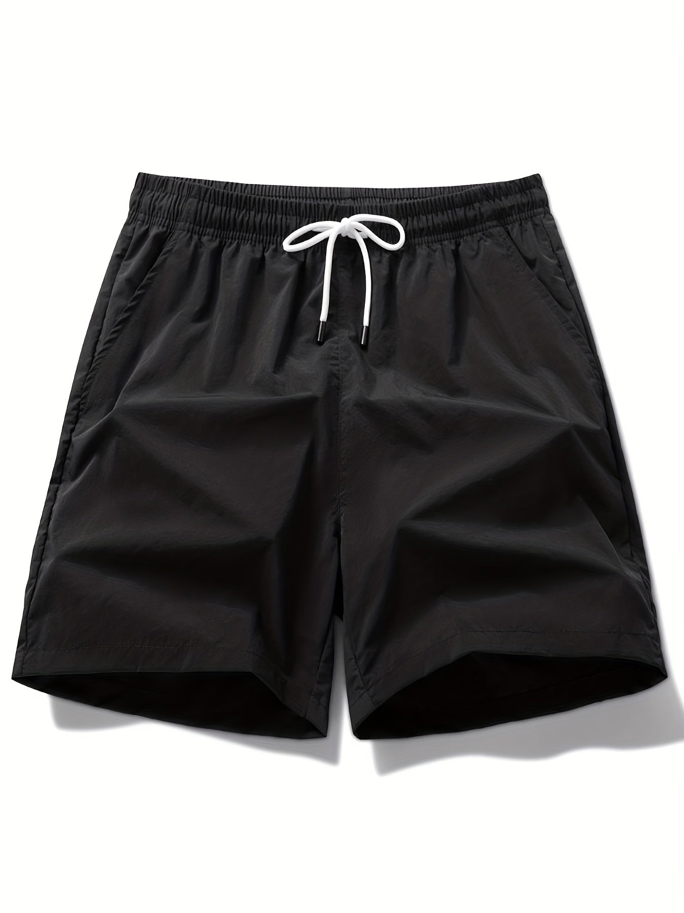 Quick Dry Men's Drawstring Shorts for Summer Gym Workout