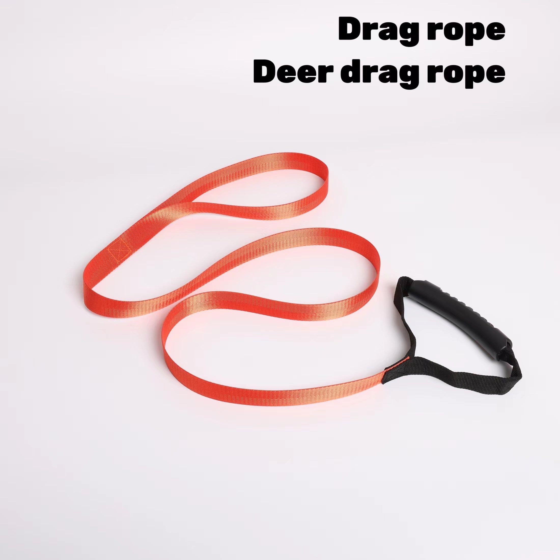 Deer Drag Rope Harness with Comfortable Grip Handle
