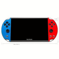 Retro X12PLUS Handheld Game Console 7 inch Screen 16GB Memory