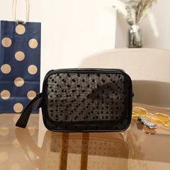 Portable Storage Bag Mesh Large Capacity Plastic Makeup Bag