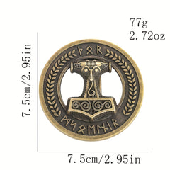 Vintage Viking Style Belt Buckle Celtic Knot Totem Punk Belt Accessories