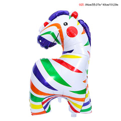 Clown Head Balloon Foil Helium Supported Carnival Balloons