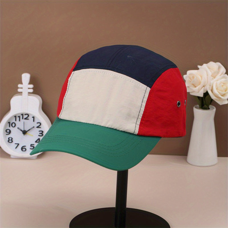UPF 50 Block Baseball Cap Lightweight Quick Dry Sun Hat