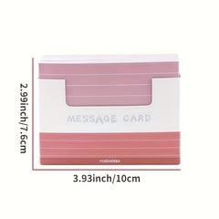Macaron Style Sticky Notes Set