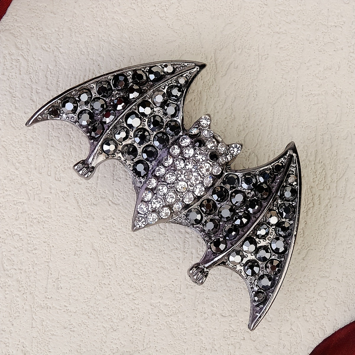 Rhinestone Bat Hair Clips French Barrette Hair Pins