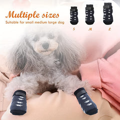 Non Slip Outdoor Socks 4pcs For Dog & Cat
