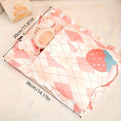 Mini Quilt & Pillow Set for 6-9in Dolls