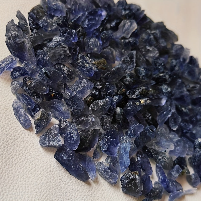 Natural Crystal Quartz Cordierite Chips Raw Energy Crystals