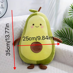 Avocado Plush Toy Fruit Stuffed Pillow Ornament Christmas Gift