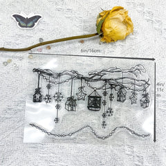 Snowflake Decorated Silicone Stamp