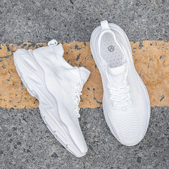 Women's Lace-up Athletic Sock Sneakers Anti-slip Running Shoes