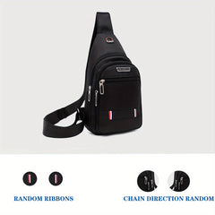 Unisex Cross Body Bag Portable Messenger Bag Casual Shoulder Bag
