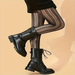 Fishnet Tights High Waist Mesh Pantyhose Stockings