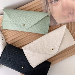 Leather PVC Sunglasses Case in Various Colors