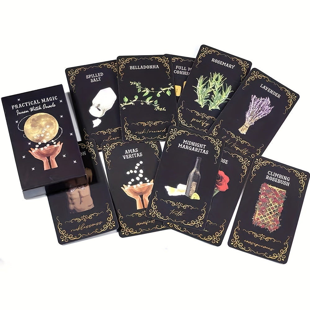 Practical Magic Inner Witch Oracle Cards & QR Code Game Instructions