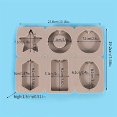 Flower Aromatherapy Gypsum Diffuser Stone Hanging Sign Silicone Mold