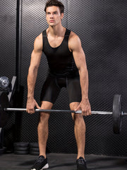 Breathable Quick Drying Sports Tank Top Men's Casual High Stretch Tank Top