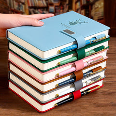 A5 Iron Buckle 160 Pages Office Diary Notebook